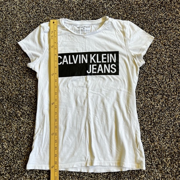 Calvin Klein White T-Shirt - Picture 1 of 4